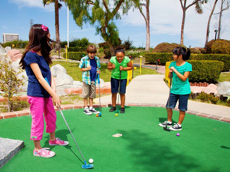 Marietta's Outdoor Miniature Golf Course
